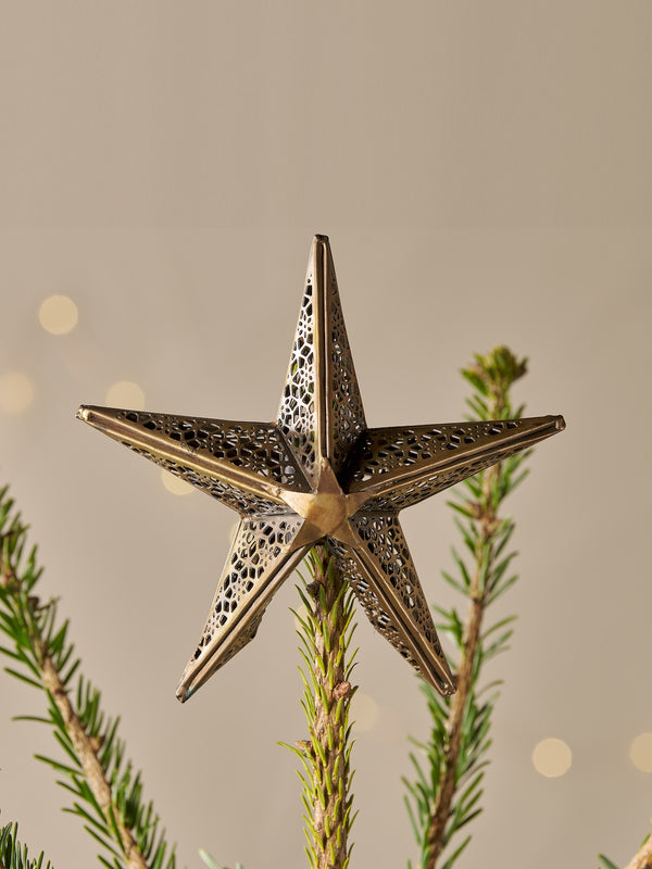 Filigree Star Tree Topper