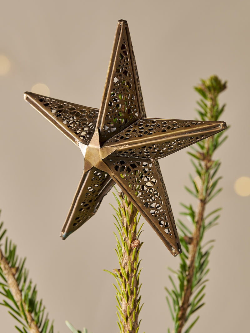 Filigree Star Tree Topper