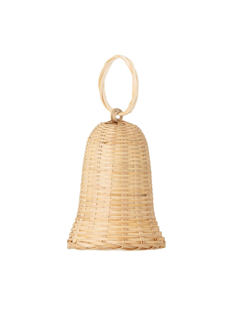 Woven Bell Set of 3 Bamboo Rattan Sciona Akon | Christmas Tree Ornament ...