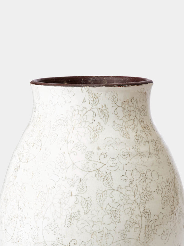 Stowe Scroll Tall Vase