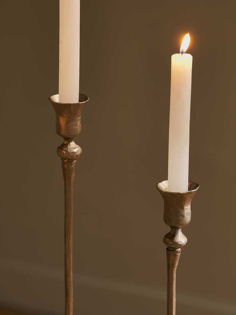 Fenwick Candlestick Antique Brass