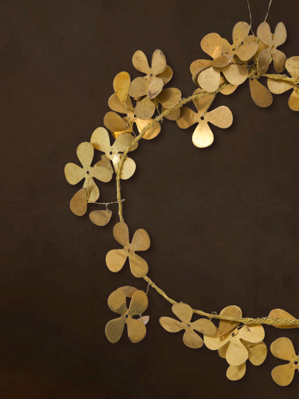 In-Brass Clover Wreath