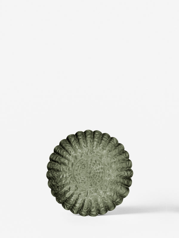 Aruna Decorative Plate Dark Verdigris