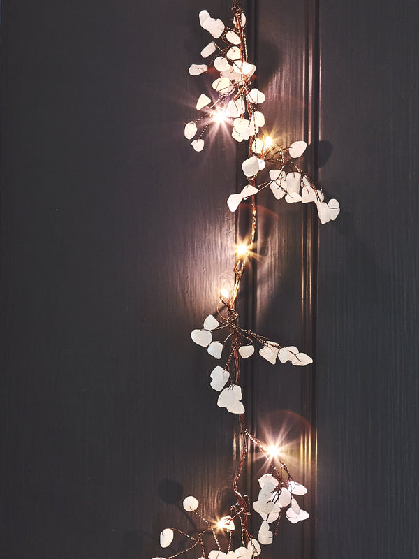 White Gemstone Fairy Lights