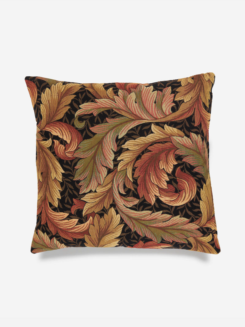 William Morris Acanthus Lily Autumn Tapestry Cushion 18"