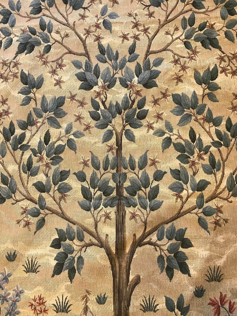 William Morris Tree of Life Light Tapestry Cushion 13"