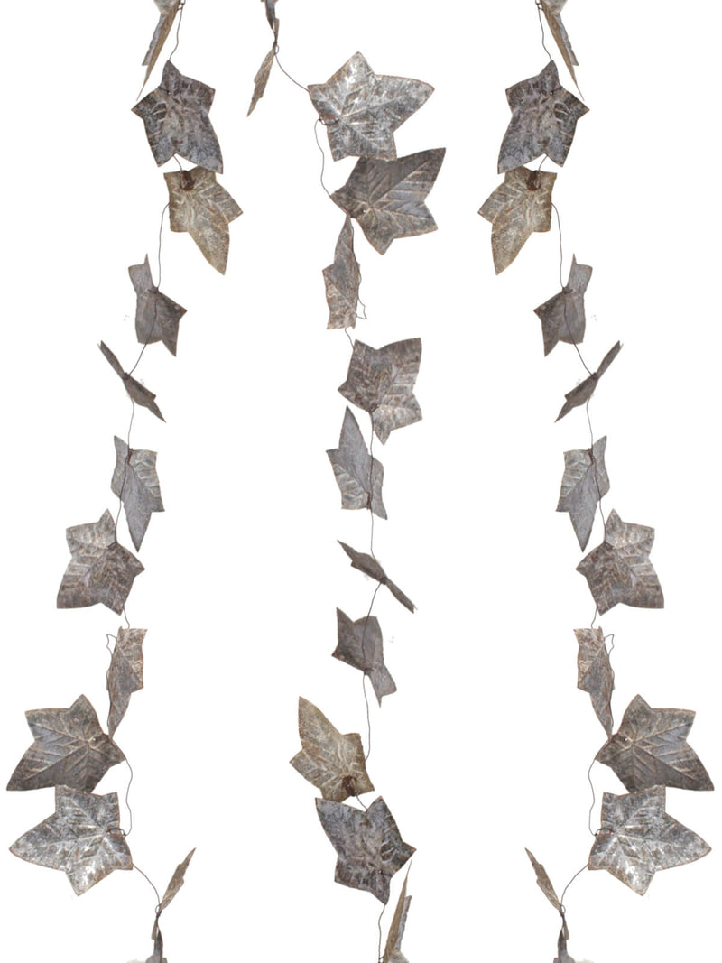 Metal Leaves Wire Garland