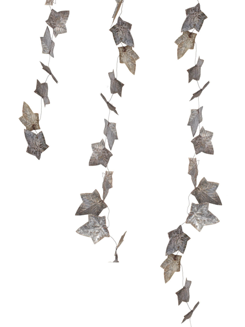 Metal Leaves Wire Garland