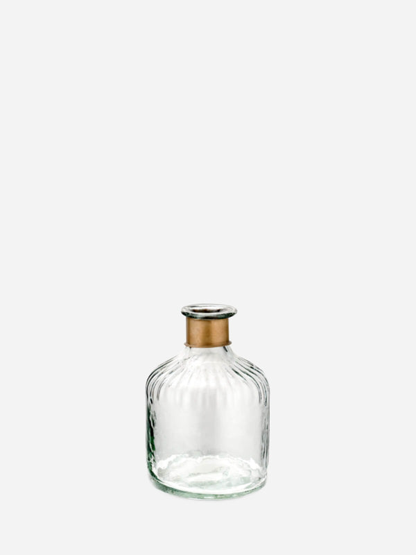 Ava Hammered Glass Bottle