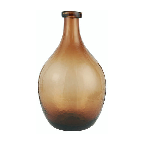 Brampton Amber Vase Large