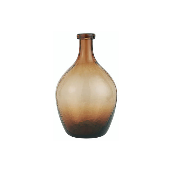Brampton Amber Vase Small