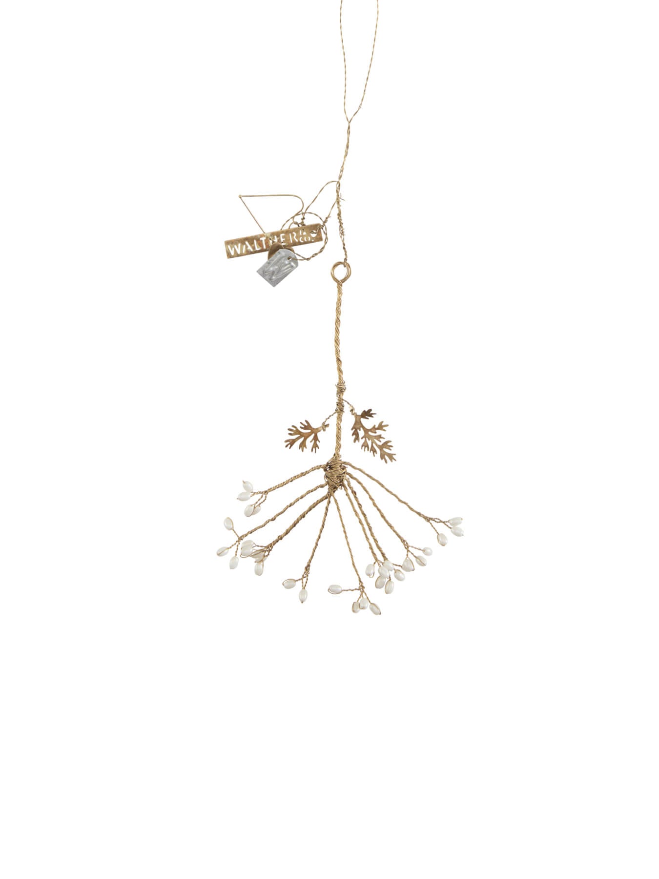 Walther&co brass delphinium flower main image 1