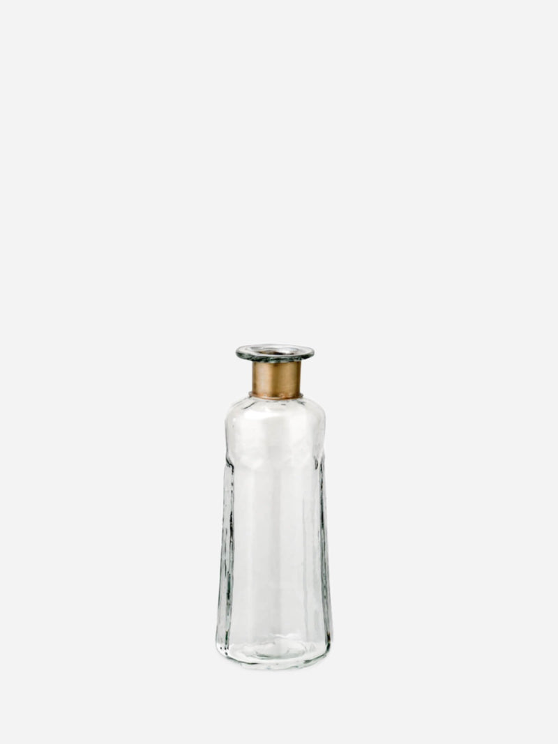 Isla Hammered Glass Bottle