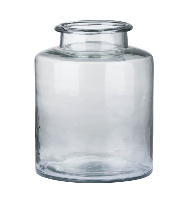 Large Recycled Glass Apothecary Vase