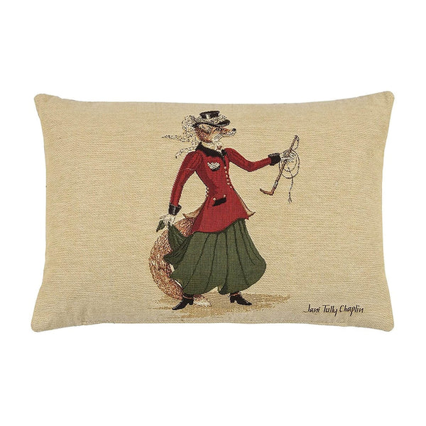 Lady Fenella Fox Tapestry Cushion