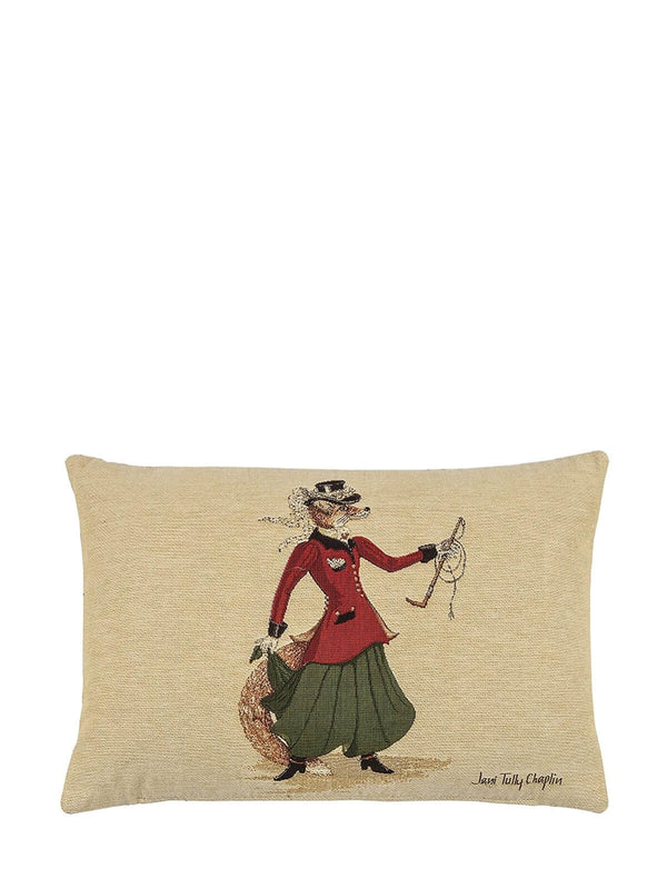 Lady Fenella Fox Tapestry Cushion