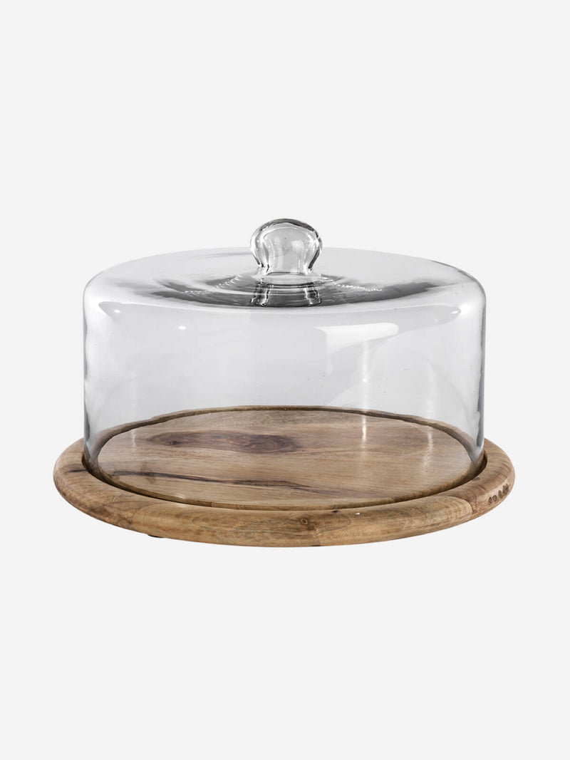 Recycled Glass Dome Cake Stand, Kitchen