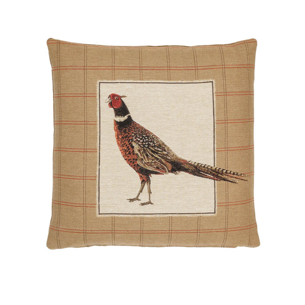 Strutting Pheasant Right Tapestry Cushion