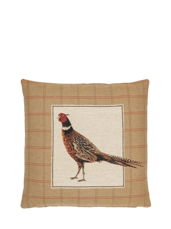 Strutting Pheasant Right Tapestry Cushion