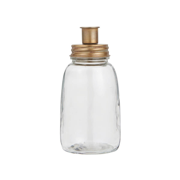 Vela Gold Candle Jar
