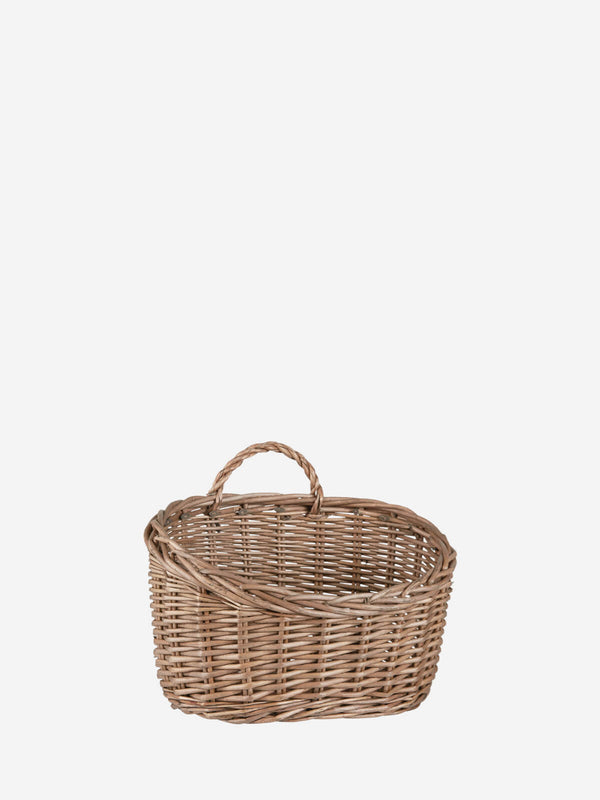 Crofter Shallow Hanging Basket Natural