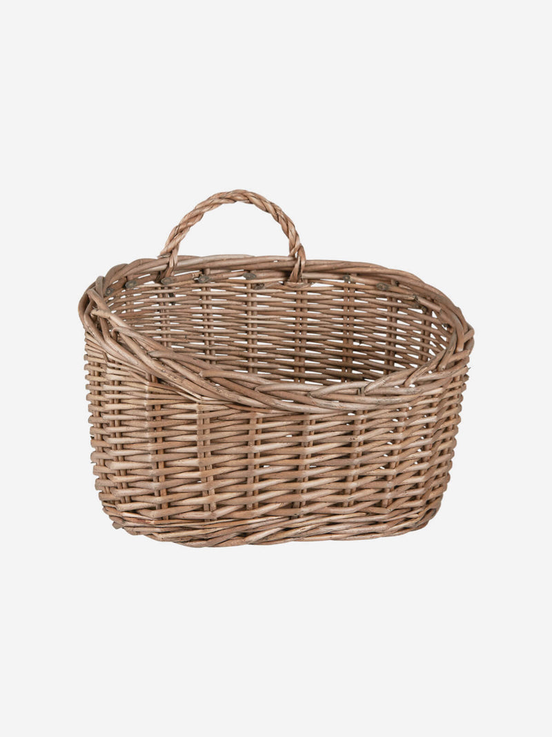Crofter Shallow Hanging Basket Natural