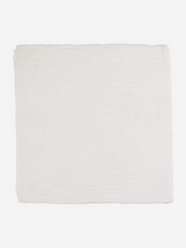 Elara Cotton Napkin Soft White S/2