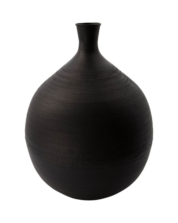 Koto Black Vase Large